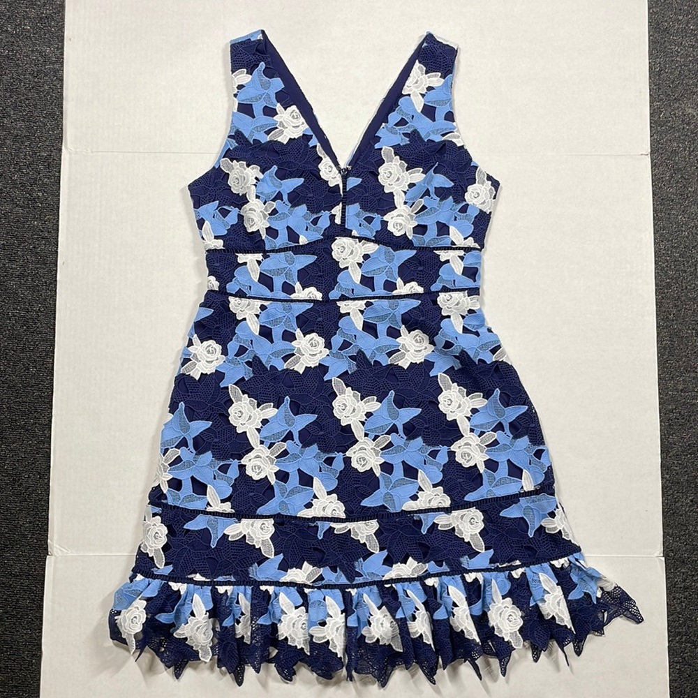 Vineyard Vines Kentucky Derby Rose Lace Dress